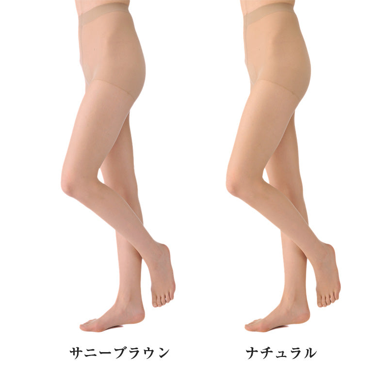 5本指 ストッキング レディース パンスト 丈夫 M-L L-LL 五本指 パンティーストッキング ベージュ 肌色 素肌 美脚 透明感 光沢 蒸れにくい ムレ対策 レヴアル 女性 婦人
