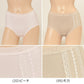 ショーツ 綿100% レディース 深履き 2枚組 M～5L (深ばきショーツ 綿 下着 深ばき パンツ 大きいサイズ 3l インナー 締め付けない ゆったり リブ お腹 すっぽり 日本製) (在庫限り)