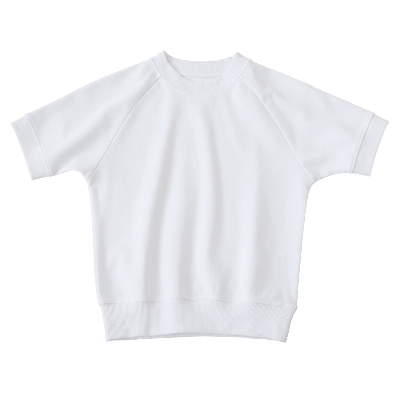 体操服 半袖 160 170 180 体操着 大きいサイズ S～3L 半そで 綿混 ゆったり 白 小学生 中学生 男子 女子 女の子 男の子 速乾 子供
