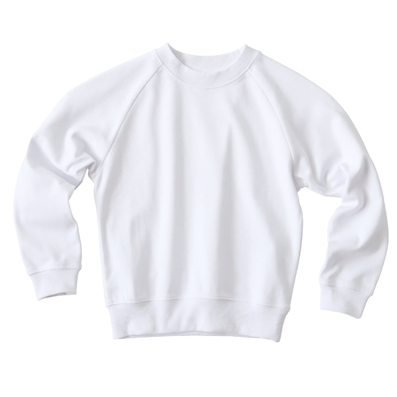 体操服 長袖 大きいサイズ 体操着 小学生 S～3L ゆったり 白 小学校 150 160 170 女の子 男の子 速乾 子供 キッズ ジュニア 綿 長そで 丸首 シャツ トップス