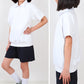 【3枚セット】小学校 体操服 半袖 衿付き 110～160cm (半袖体操服 小学生 男子 女子 半そで 体操着 スクール 体育 運動会 衣替え 子供 子ども キッズ) (送料無料)