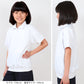 体操服 半袖 大きいサイズ 襟付き 体操着 S～3L ゆったり 半そで 160 170 男子 女子 白 小学生 小学校 中学生 女の子 男の子 ファスナー 衿 速乾 子供 綿 (在庫限り)