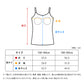 女の子 パッド付き キャミソール 綿100 リブ インナー 130 140 150 165 cm キッズ ジュニア 肌着 下着 取り外しパッド 胸三重 アンダーゴム前のみ 締め付けにくい コットン 子供 女児 ガールズ 小学生 中学生 ファーストブラ ブラトップ 制服下