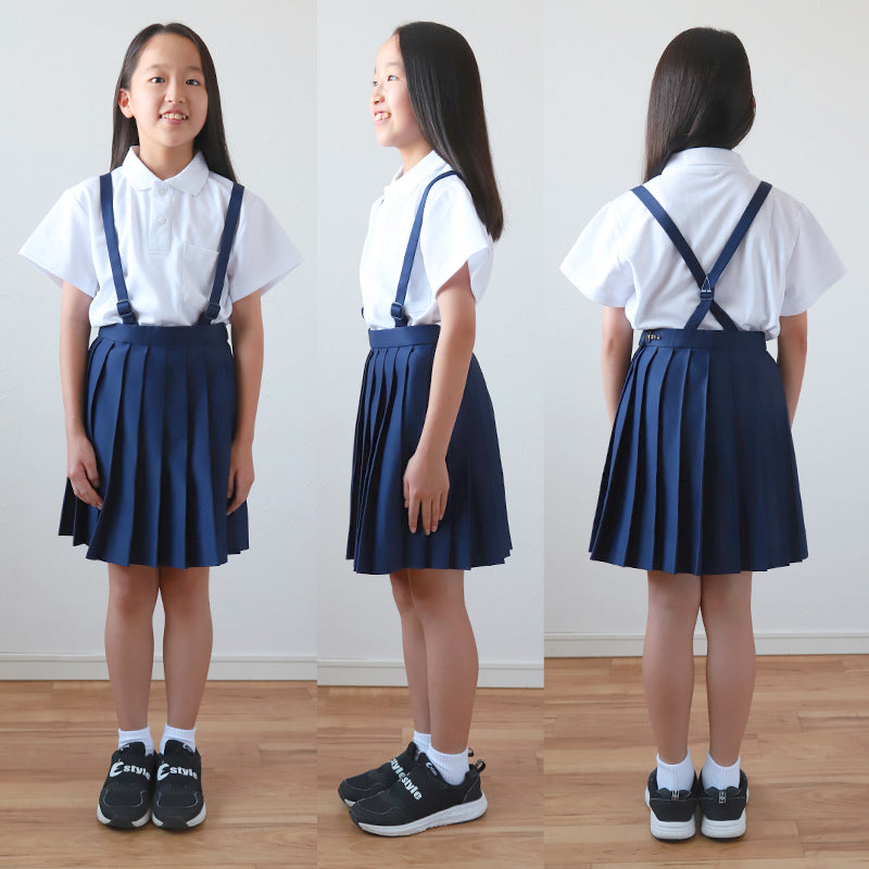 スクール ポロシャツ 半袖 キッズ 子供 スクールシャツ 100cm～180cm 小学生 小学校 制服 男子 女子 学生服 白 通学用 夏服 学校 スクログ