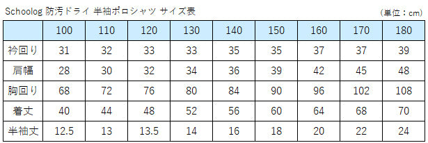 スクール ポロシャツ 半袖 キッズ 子供 スクールシャツ 100cm～180cm 小学生 小学校 制服 男子 女子 学生服 白 通学用 夏服 学校 スクログ