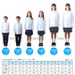ポロシャツ キッズ 長袖 スクール 子供 小学生 制服 スクールシャツ 100cm～180cm 小学校 男子 女子 白 大きいサイズ 150 160 170 学生服 通学用 学校
