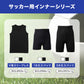 キッズ サッカー インナー ジュニア スポーツインナー Vネック ノースリーブ 120 130 140 150 160 170cm スリーブレス シャツ 吸水速乾 UVカット ストレッチ アンダーシャツ サッカーウェア トレーニング 練習用 子供 男の子 女の子 男女兼用 (在庫限り)