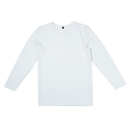 キッズ 野球 インナー ジュニア スポーツインナー 丸首 長袖 シャツ 吸水速乾 UVカット 120 130 140 150 160 170cm 伸縮 アンダーシャツ 子供 男女兼用 白 黒 練習用 ベースボール サッカー 体育 速乾 夏用 (在庫限り)