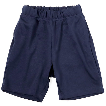 体操服 ハーフパンツ 厚手 小学生 体操着 短パン 半ズボン 110～160cm 秋 冬 女の子 男の子 ネイビー 保育園 幼稚園 無地 男子 女子 入学 準備 濃紺 スポーツウェア 厚地 丈夫