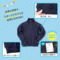 SchooLog キッズ 厚手スムース 長袖トレーニングシャツ S～3L 長袖体操服 女の子 男の子 ネイビー 小学生 中学生 高校生 無地 男子 女子 入学 準備 濃紺 スポーツウェア 厚手 秋 冬