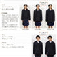 Pコート ショート丈 ピーコート コート 軽い 小学生 スクログ 子供 スクール用コート 120～160cm 通学 ジュニア キッズ 中学生 制服 アウター 男の子 女の子 防寒 暖かい 120 130 140 150 160 (送料無料)