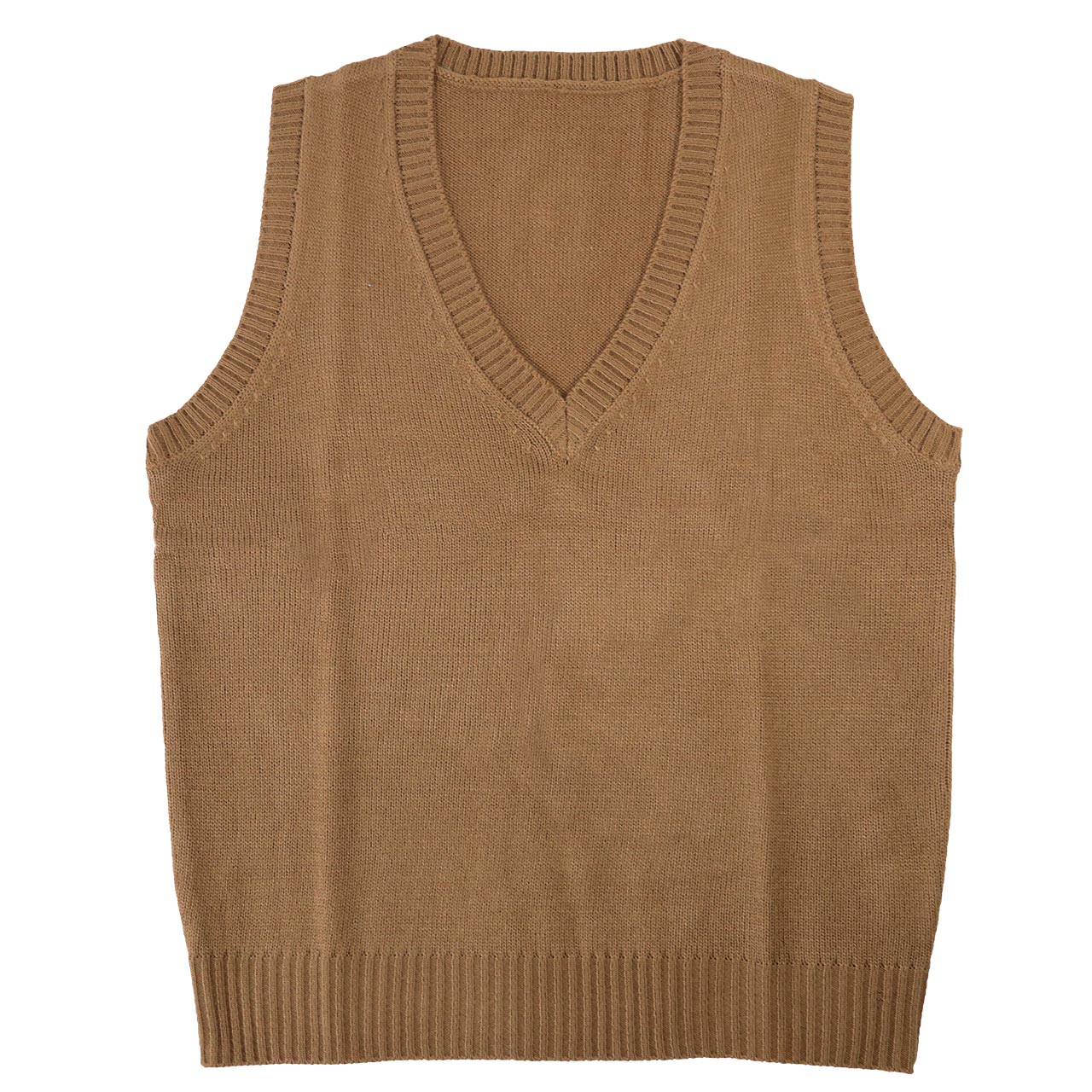 スクールベスト 女子 スクール ベスト 制服 ニット 秋 冬 Vネック S～3L (通学 学生 女子高生 高校生 中学生 ウール混 洗える シンプル 無地 大きいサイズ S M L LL 3L) (在庫限り)