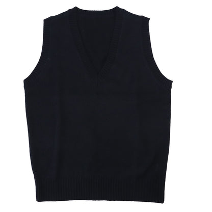 オフィス ベスト vネック ニット 洗える レディース ジレ チョッキ セーター スーツ 無地 シンプル S M L LL 3L Vネック V首 ウール 秋冬 洗濯機 仕事 制服 ビジネス ブレザー シンプル 黒 紺 グレー 白 大きいサイズ 30代 40代 防寒 秋 冬 暖かい