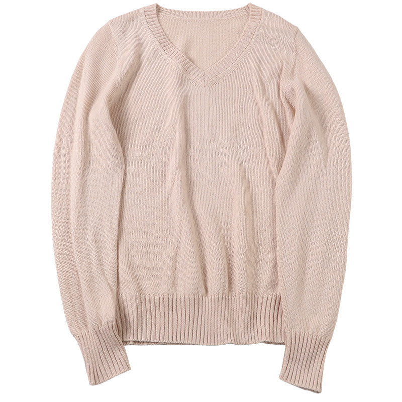 スクールセーター 女子 高校生 制服 ニット セーター 学生 Vネック S～3L 洗える 中学生 ウール 学校 無地 黒 紺 ベージュ 大きいサイズ 冬 秋 レディース スクール 女子高生 長袖 M L LL 3L