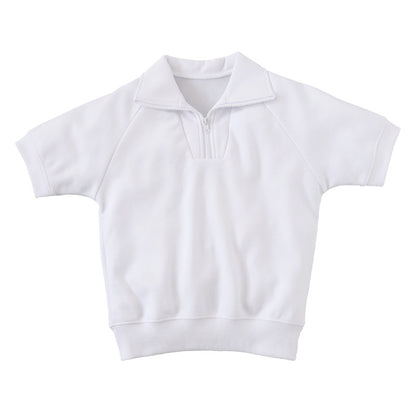 体操服 半袖 襟付き ドライ 160 170 180 中学生 小学生 体操着 メッシュ 防汚 涼しい 子供 体育着 運動着 S～3L 大きいサイズ 白 乾きやすい 小学校 半そで 女の子 男の子 綿混 ジュニア 高校生