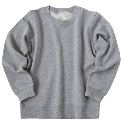 綿100% トレーナー キッズ 無地 スウェット トップス 長袖 子供 100～150cm 男の子 女の子 110 120 130 140 コットン 部屋着 パジャマ 小学生 スクール 学校 子供服