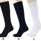 スクールソックス ハイソックス 白 黒 紺 無地 3足セット 靴下 14-16cm～24-26cm 小学生 中学生 高校生 男子 女子 子供 通園 通学 学生 学校 制服 まとめ買い