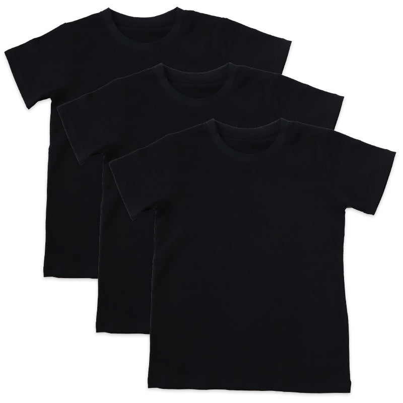 子供服 Tシャツ 半袖 キッズ 無地 男の子 女の子 3枚セット 100cm～160cm 子ども シンプル tシャツ トップス 100 110 120 130 140 150 160