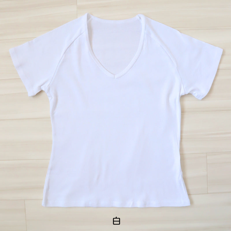 セーラー服 インナー 綿100% 半袖 tシャツ vネック 女子 3枚セット S M L BL 中学生 高校生 下着 子供 女の子 ジュニア キッズ スクール 学生 レディース コットン 抗菌防臭 スクールインナー 3枚組 まとめ売り Schoolog スクログ レディース 婦人 女子
