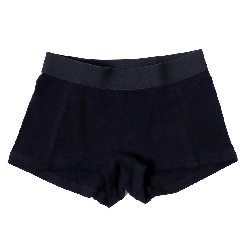 ジュニア ローレッグショーツ 綿 女の子 パンツ 130cm～165cm 女子 下着 中学生 小学生 黒 白 グレー 子供 キッズ インナー シンプル 無地 ガールズ スポーツ コットン 140 150 160