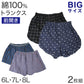 トランクス 綿100% 前開き 大きいサイズ 2枚組 6L 7L 8L 下着 綿 パンツ メンズ インナー ゆったり 肌着 下着 インナー コットン 前あき 大寸 ビッグサイズ