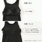 タンクトップ カップ付き 女の子 ブラタンクトップ 150cm～165cm ブラトップ モールドカップ インナー 肌着 サラサラ スクール 学生 伸びる 白 黒 150 160 165