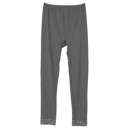 婦人 スラックス下 ズボン下 インナーボトム ボトムス 3L 4L 5L 婦人肌着 下着 肌着 レギンス スパッツ 暖かい あったか 防寒 冬 綿混