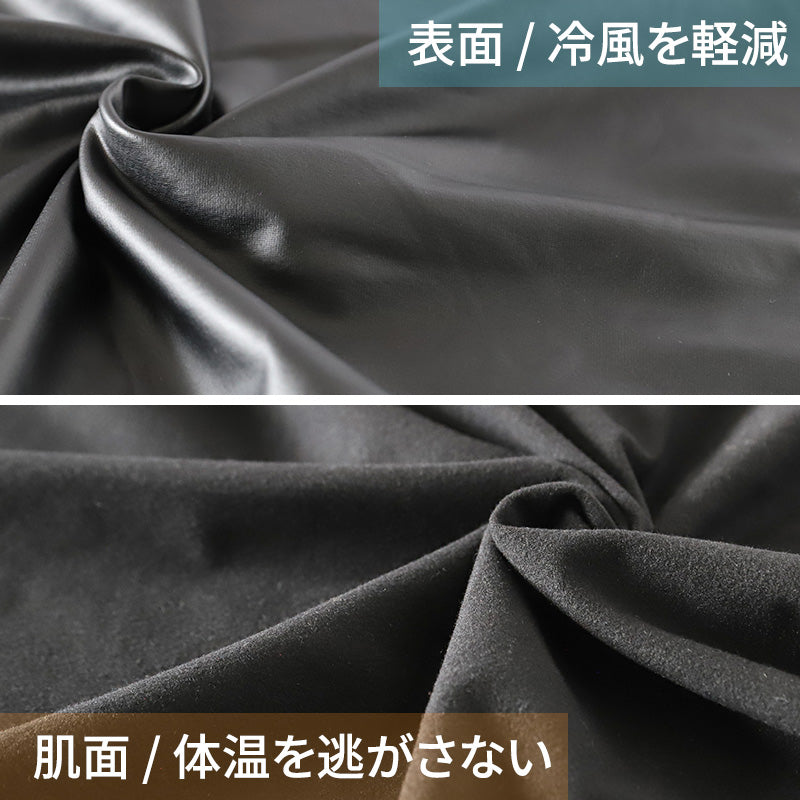 アウトドア 丸首 メンズ シャツ 冬 暖かい 防寒 防風 M～LL 軽量 長袖 インナー 作業着 仕事着 釣り レジャー 寝間着 防寒着 ラミネート加工 ポカポカ あったか プレゼント ギフト (在庫限り)
