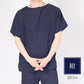 クレープ肌着 メンズ 半袖 tシャツ 綿100% ゆったり M L LL ブラック ネイビー 下着 インナー 夏 涼しい 吸汗速乾 男性 紳士 コットン 涼感 クールビズ (在庫限り)