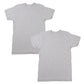 2枚組 綿100% メンズ インナー 肌着 半袖 tシャツ 丸首 厚地 M L LL クルーネック 下着 インナーシャツ 綿 コットン 無地 ホワイト 白 秋 冬 春 30代 40代 50代 60代