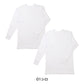 2枚組 綿100% メンズ インナー 保温 あったか 肌着 長袖 tシャツ 丸首 厚地 M L LL あったかインナー 遠赤外線 クルーネック 下着 インナーシャツ 綿 コットン 無地 秋 冬 30代 40代 50代 60代