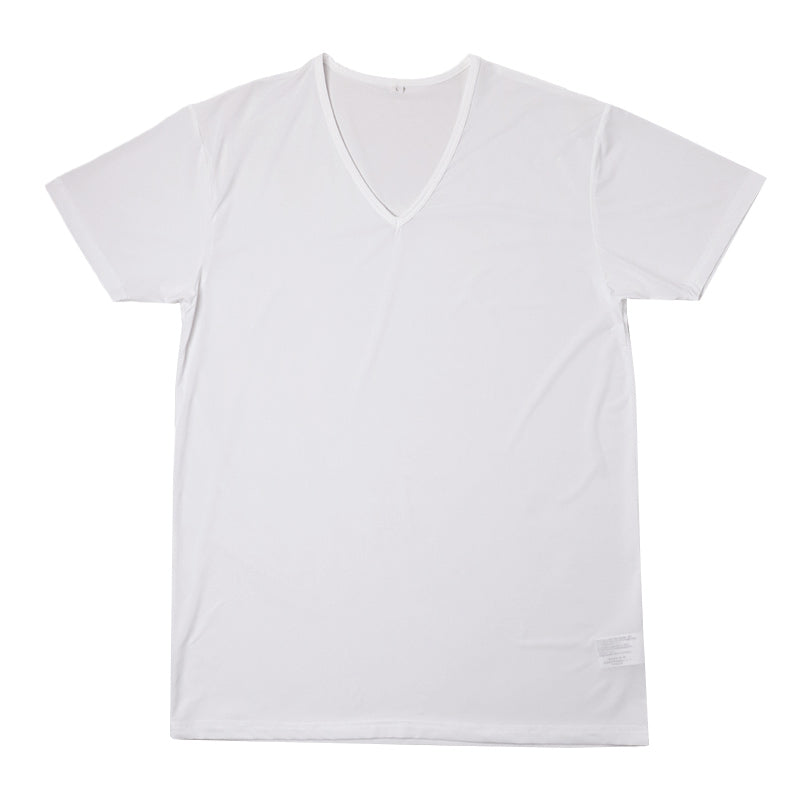 接触冷感 メンズ インナー 半袖 Vネック Tシャツ UVカット 吸水速乾 M L LL 肌着 下着 紳士 男性 Vネック 春 夏 ビジネス 仕事 ウォーキング ランニング 作業 スポーツ ムレにくい 速乾 涼しい 汗対策 アウトドア UV対策 日焼け対策 冷感インナー