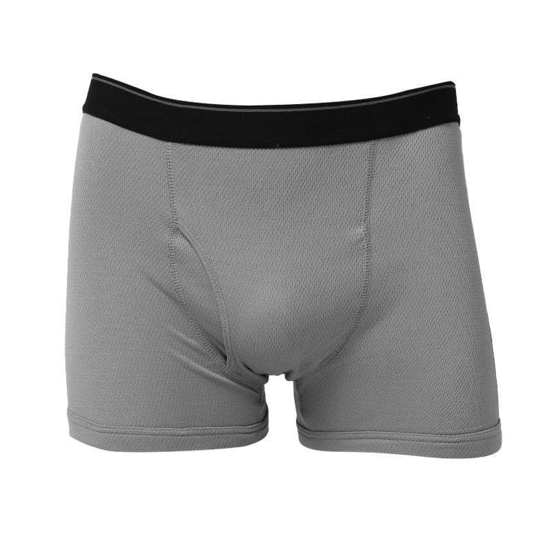メンズ ボクサーブリーフ ハニカムメッシュ 吸汗速乾 通気性 ストレッチ 前閉じ パンツ M L LL 下着 インナー グレー 黒 紳士 男性 春 夏 ボクサーパンツ 涼しい ムレにくい 汗対策 快適 シンプル 無地 定番 普段使い スポーツ 運動 外仕事