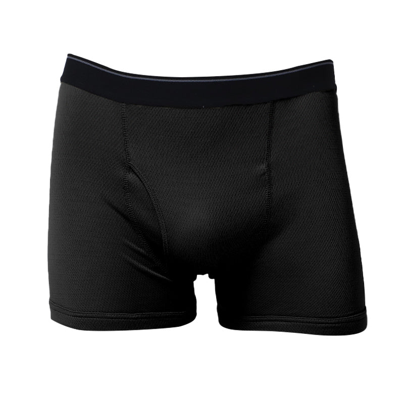 メンズ ボクサーブリーフ ハニカムメッシュ 吸汗速乾 通気性 ストレッチ 前閉じ パンツ M L LL 下着 インナー グレー 黒 紳士 男性 春 夏 ボクサーパンツ 涼しい ムレにくい 汗対策 快適 シンプル 無地 定番 普段使い スポーツ 運動 外仕事