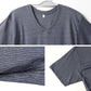 メンズ インナー 半袖 Vネック Tシャツ 綿混 ドライ 吸汗速乾 肌着 下着 M L LL さらっと 白 グレー チャコール 紳士 男性 クルーネック 春 夏 綿混インナー ドライインナー 速乾インナー 汗対策 ムレにくい 運動 スポーツ ランニング ジョギング