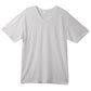 メンズ インナー 半袖 Vネック Tシャツ 綿混 ドライ 吸汗速乾 肌着 下着 M L LL さらっと 白 グレー チャコール 紳士 男性 クルーネック 春 夏 綿混インナー ドライインナー 速乾インナー 汗対策 ムレにくい 運動 スポーツ ランニング ジョギング