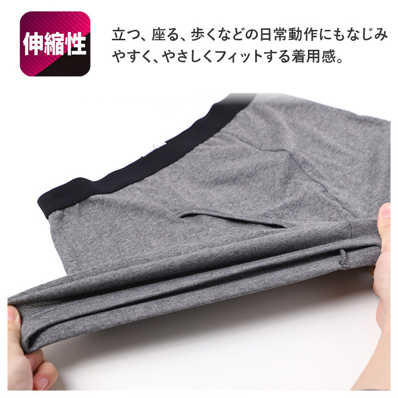 メンズ ボクサーパンツ 綿混 ストレッチ 前開き 軽量 薄手 ボクサーブリーフ M L LL メンズ下着 パンツ 肌着 紳士 男性 前あき 伸縮 のびのび フィット やわらか アンダーウェア インナー アンダーパンツ コットン混 普段使い デイリー 通勤 仕事