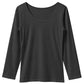 レディース 裏起毛 長袖 Tシャツ 大きいサイズ ストレッチ インナー 婦人肌着 あったか 丸首 クルーネック 3L 4L 5L ポリエステル 秋冬 冬用 長袖インナー 肌着 下着 アンダーシャツ 重ね着 無地 シンプル クイーンサイズ 大寸 ゆったり 華衣