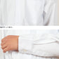 スクールシャツ 長袖 男子 学生服 ワイシャツ カッターシャツ 110cmA～180cmB (制服 シャツ yシャツ 子供 小学生 小学校 中学生 白 A体 B体 ゆったりサイズ) (取寄せ)