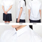学生服 シャツ 女子 カッターシャツ 半袖 150cmA～175cmB (スクールシャツ 中学生 小学生 高校生 学生 制服 150 160 170 175)