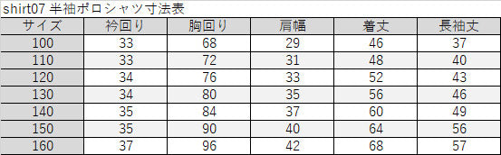 制服 ポロシャツ 長袖 男子 女子 100cmA～160cmA (小学生 中学生 学生服 シャツ 学生 長袖シャツ 100 110 120 130 140 150 160)