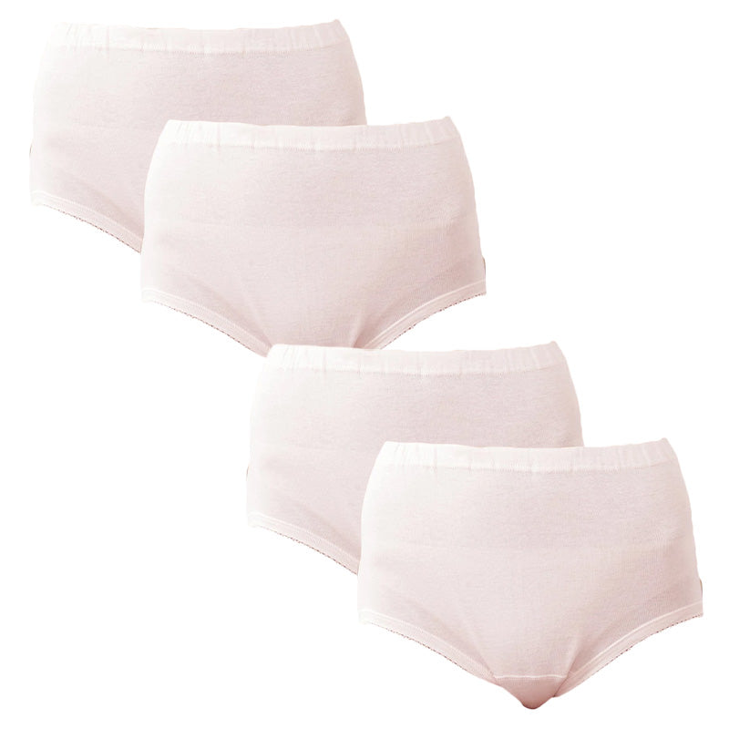 綿100% ショーツ レディース 深ばき ゆったり 2枚組 2セット M L LL 下着 女性 パンツ 深履き 大きめ お腹すっぽり 大きい 60代 70代 肌着 インナー 介護 介護パンツ 入院 病院 日本製 まとめ売り