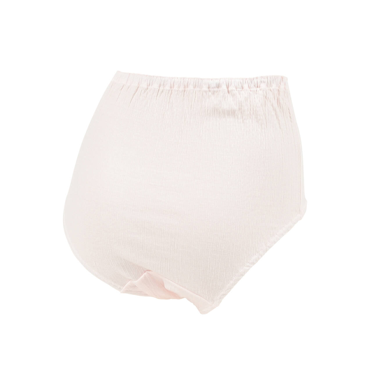 おへそが出ない 大判シャーリングショーツ M～LL (日本製 肌着 下着