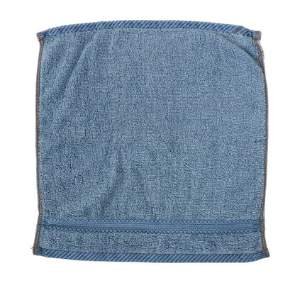 キッチンタオル タオル キッチン ウォッシュタオル 手拭い おしぼり 綿100% 無地 約34cm×35cm ハンドタオル カラータオル ふきん 台拭き 柔らかい パステル