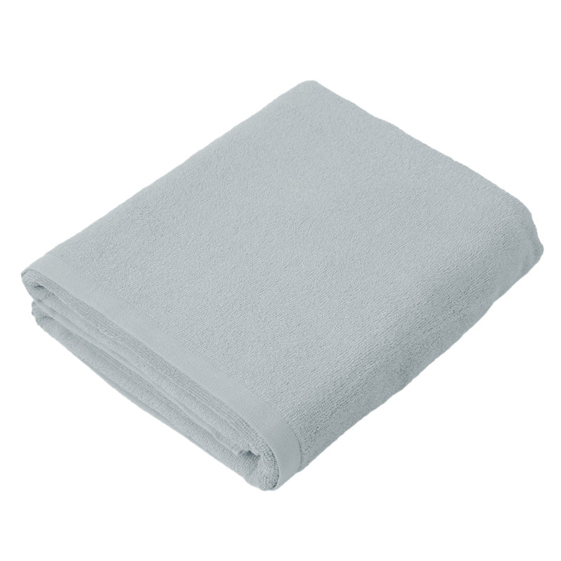 業務用 32番手双糸 大判バスタオル やや厚手（2000匁） 約100cm×180cm (大きい やや厚地 綿100% 無地 ホテルタオル タオルケット シーツ)