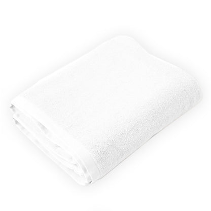 業務用 32番手双糸 大判バスタオル やや厚手（2000匁） 約100cm×180cm (大きい やや厚地 綿100% 無地 ホテルタオル タオルケット シーツ)