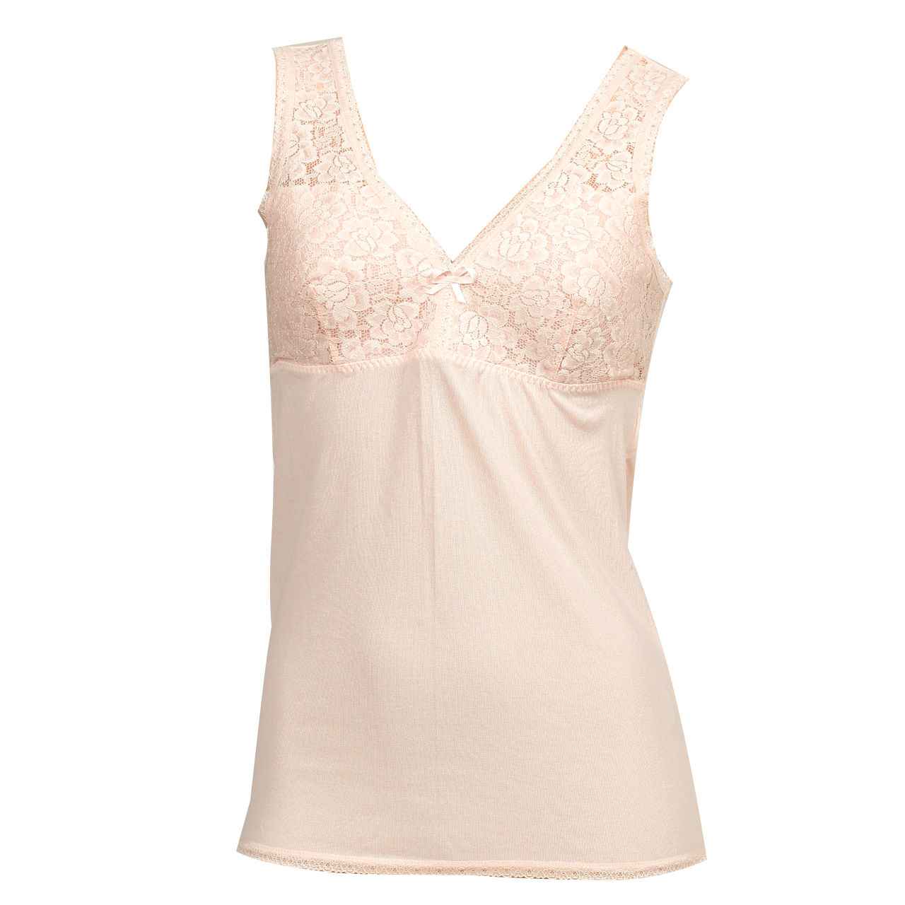 レディース タンクトップ カップ付き インナー ノンワイヤー M～3L (肌着 下着 ゆったり 丈長め シャツ シニア 吸汗速乾 大きいサイズ 日本製)