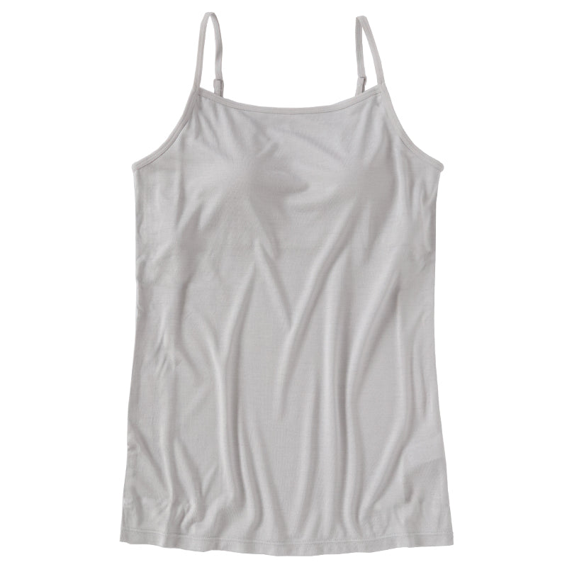 シルク100% キャミソール カップ付き ブラキャミソール M～LL シルク ブラトップ ブラキャミ カップ付インナー 下着 肌着 レディース インナー 女性 uvカット 肌に優しい 天然素材 保温 保湿 柔らかい 春夏 秋冬 オールシーズン (送料無料)