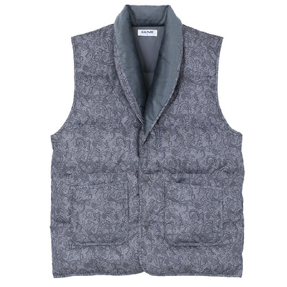 グンゼ 羽毛の暖かさ メンズ ダウン 紳士ベスト M・L (GUNZE ベスト 羽毛 ダウン 羽織り はおり ルームウェア ナイトウェア 防寒 プレゼント 暖かい 冷えとり 冷え 肩こり 敬老の日 ギフト 父の日)