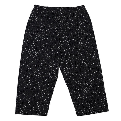 ステテコ レディース 夏 ルームパンツ 7分丈 ズボン おにわパンツ M-L L-LL 部屋着 ルームウェア 夏用 ボトム パジャマ リラックス 婦人 女性 シャレテコ すててこ ストレッチ